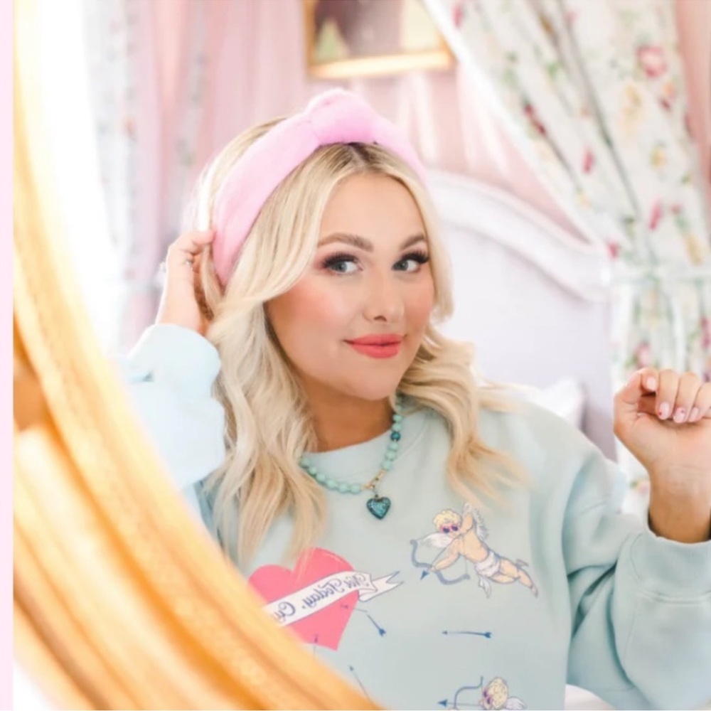 Mallory Ervin Living Fully Headband Pink